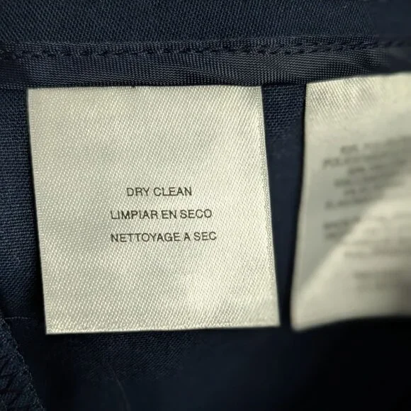 Jones New York Womens Navy Stretch Runway Slim Pants 20W Polyester Blend Career - Picture 16 of 16